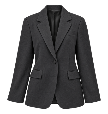 Graphitgrauer Blazer