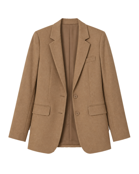 Camel-farbener Blazer